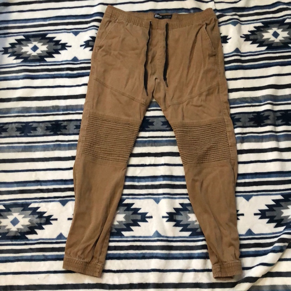 Brooklyn cloth joggers (Brown)
